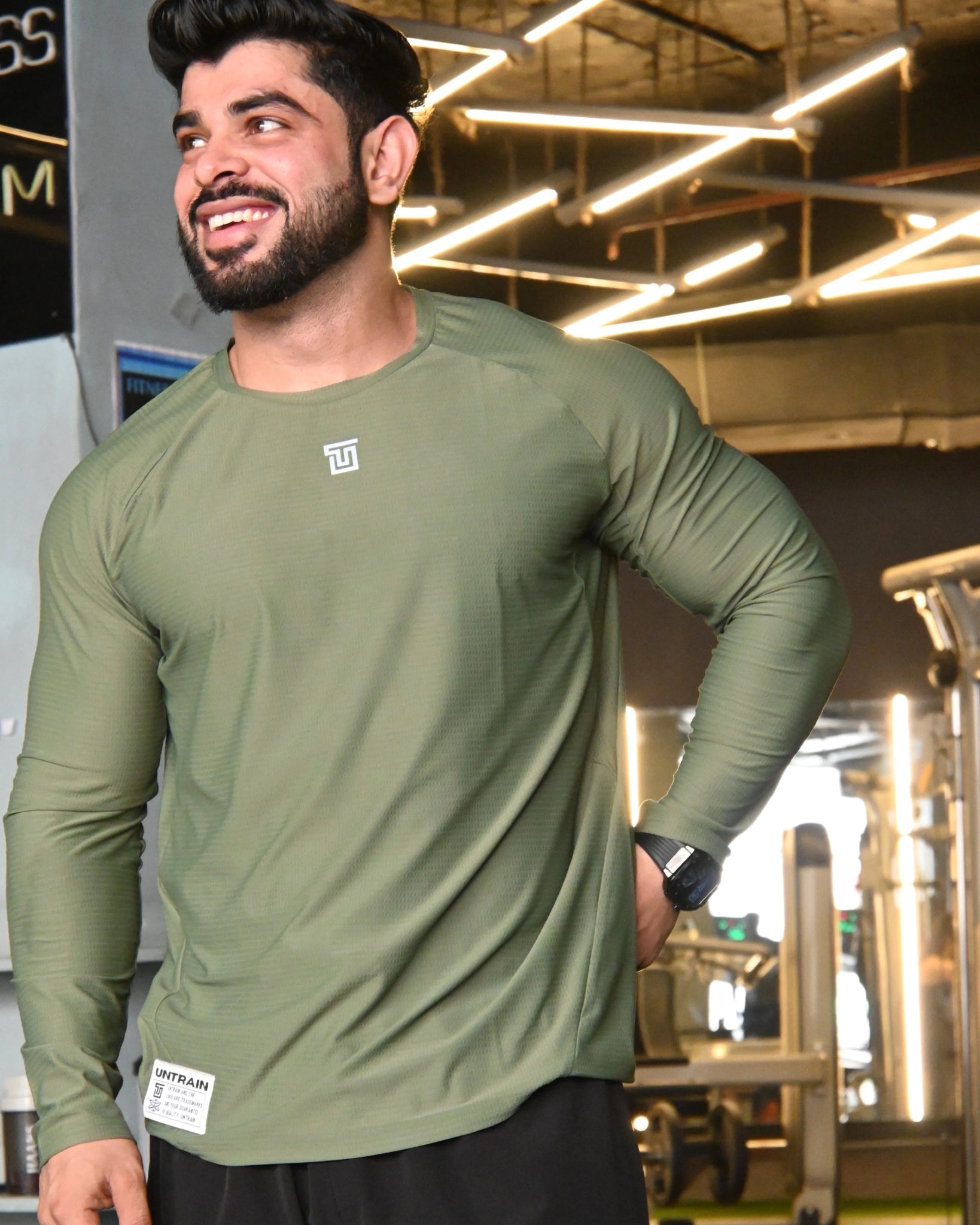 Untrain men full sleeve training t-shirt - UNTRAINUNTRAIN